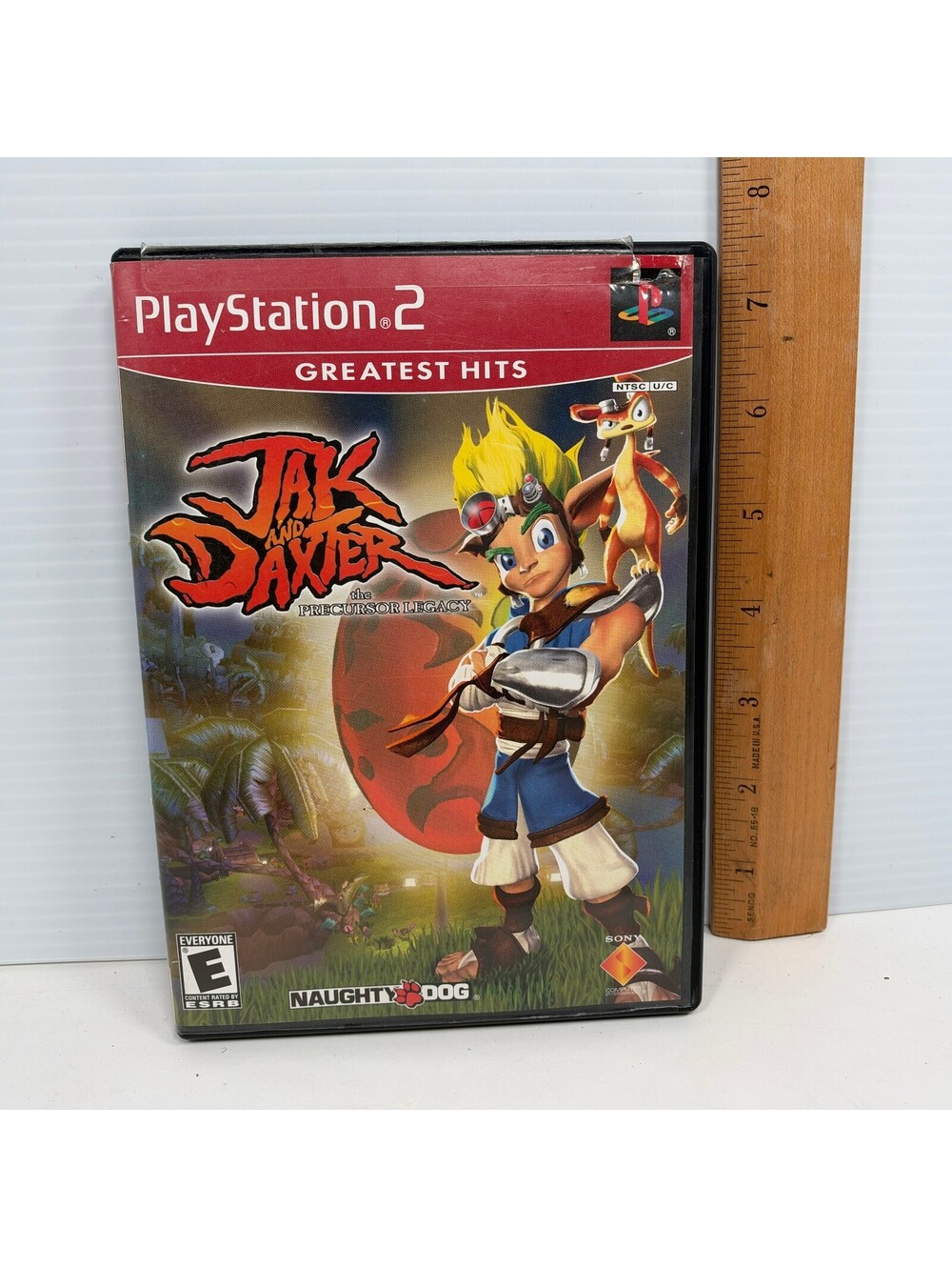 Jak and Daxter The Precursor Legacy PS2 PlayStation 2 Greatest Hits Game Case